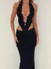 ELOISE MAXI DRESS BLACK sold by Outcast Clothing