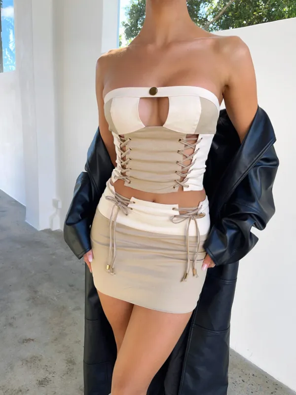 MALLIE CROP TOP - OUTCAST EXCLUSIVES sold by Outcast Clothing
