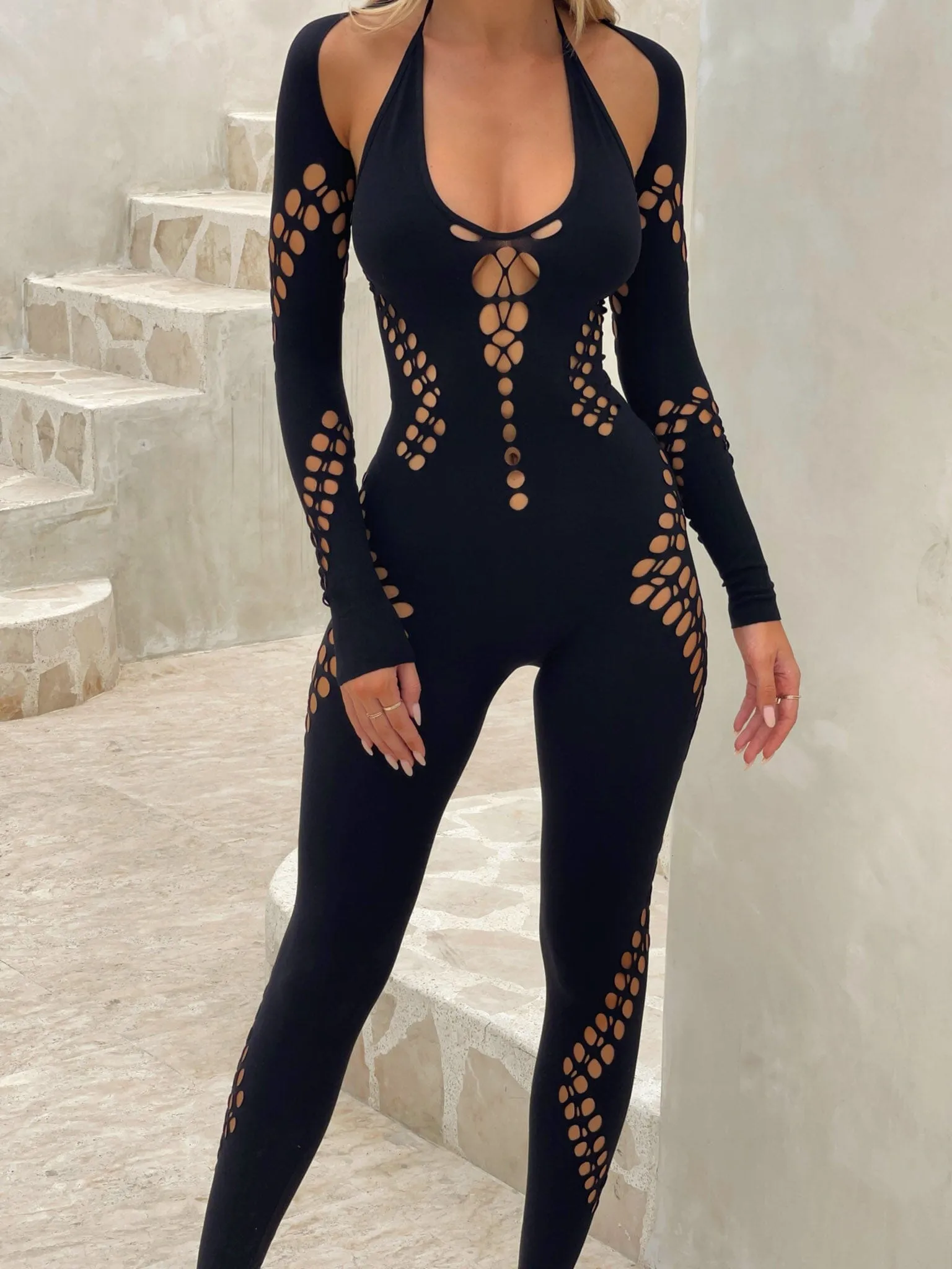 MIRABELLE JUMPSUIT BLACK sold by Outcast Clothing product image thumbnail 4