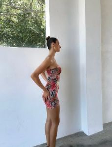 MILEY PRINTED MINI DRESS - OUTCAST EXCLUSIVES sold by Outcast Clothing