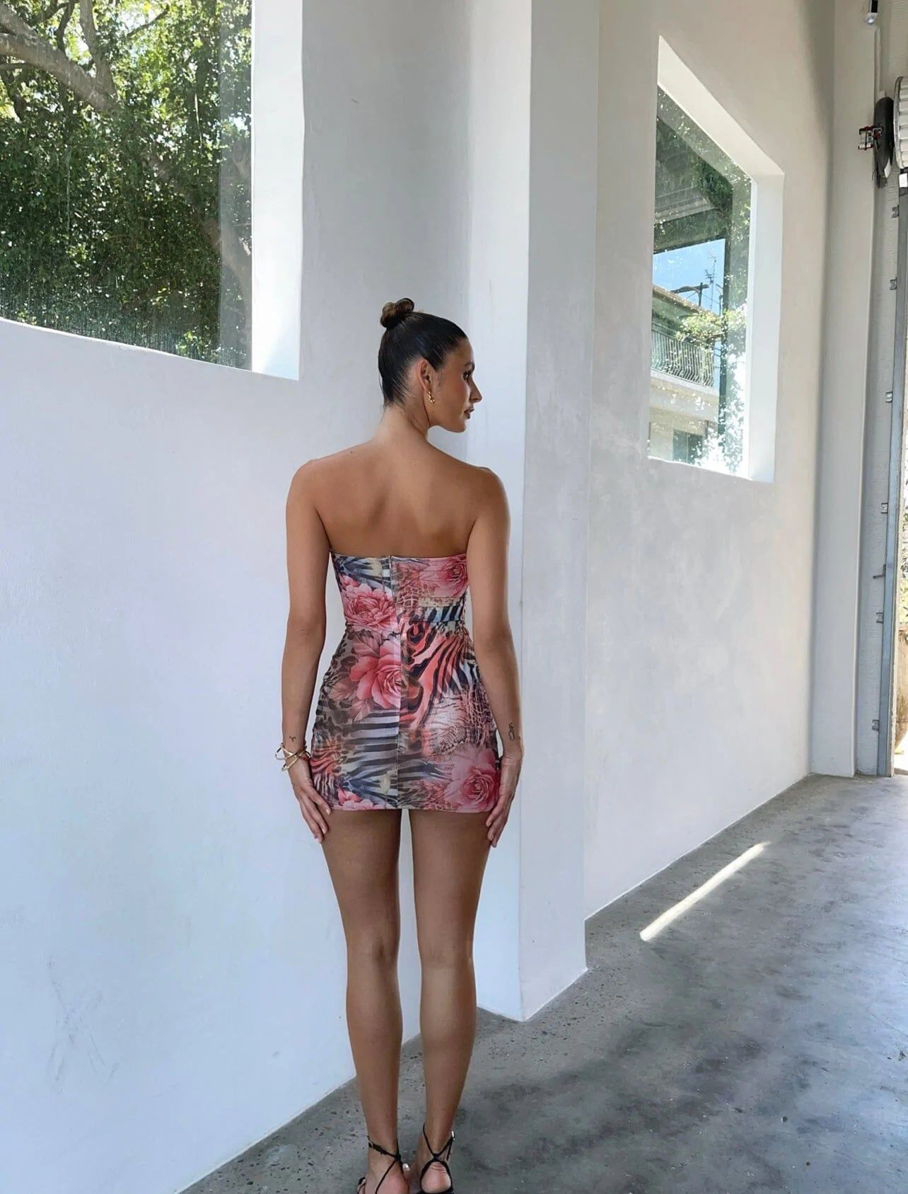 MILEY PRINTED MINI DRESS - OUTCAST EXCLUSIVES sold by Outcast Clothing product image thumbnail 8