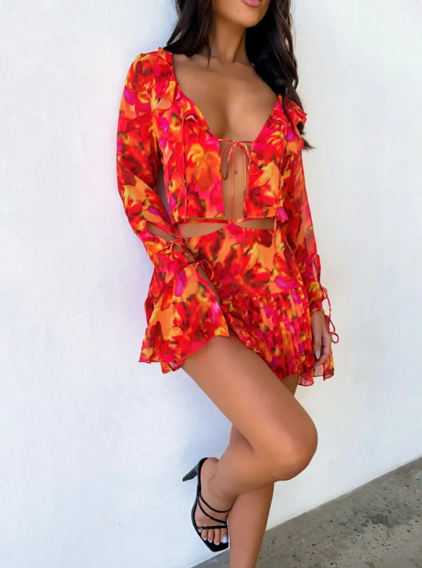 TARA MINI SKIRT DESOL sold by Outcast Clothing