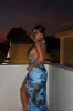 ASHLEN MAXI DRESS MIDNIGHT SEA sold by Outcast Clothing