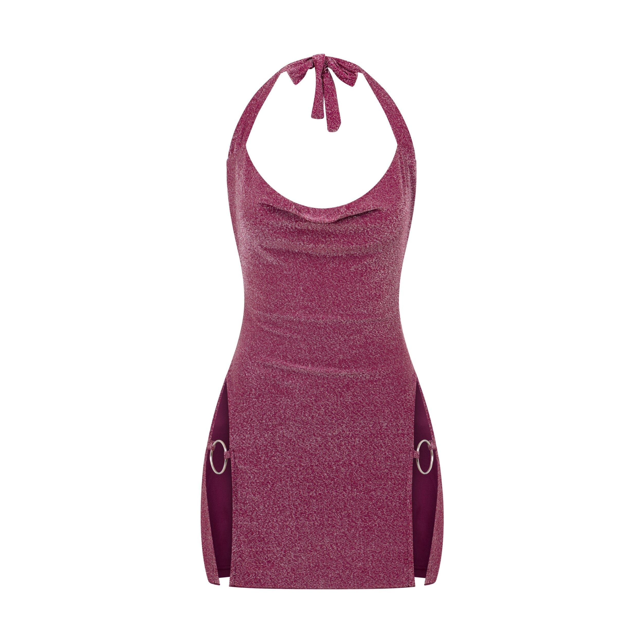 ADIRA MINI DRESS MAGENTA SHIMMER sold by Outcast Clothing product image thumbnail 4