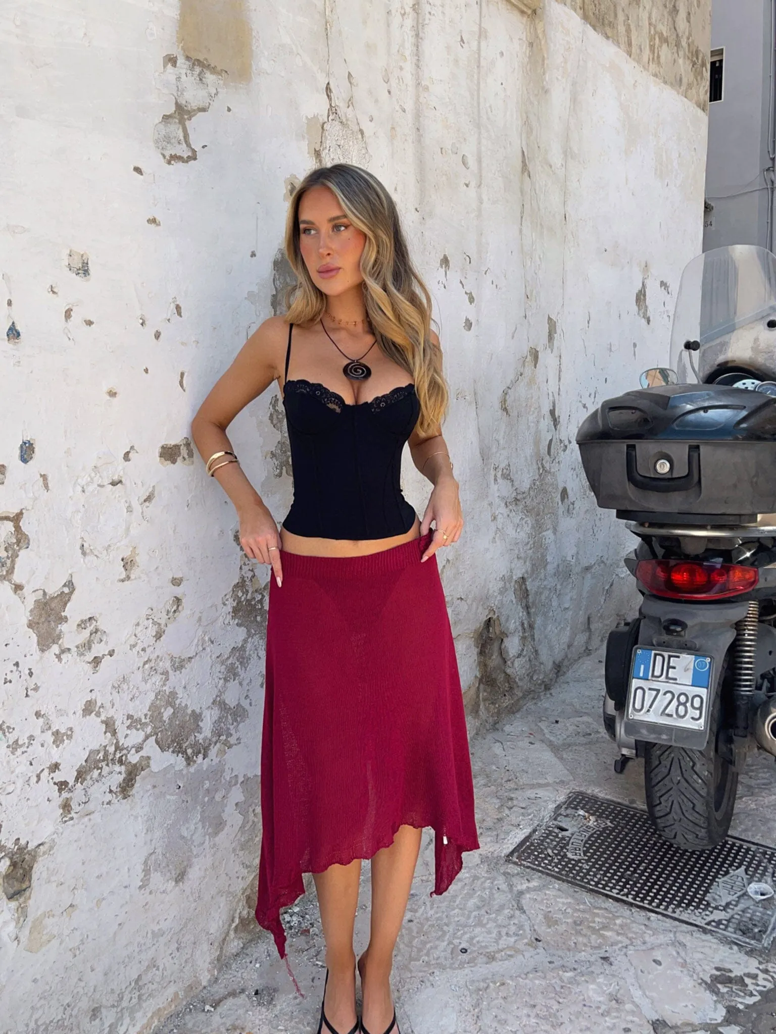 SOLEIL CORSET TOP BLACK sold by Outcast Clothing product image thumbnail 3