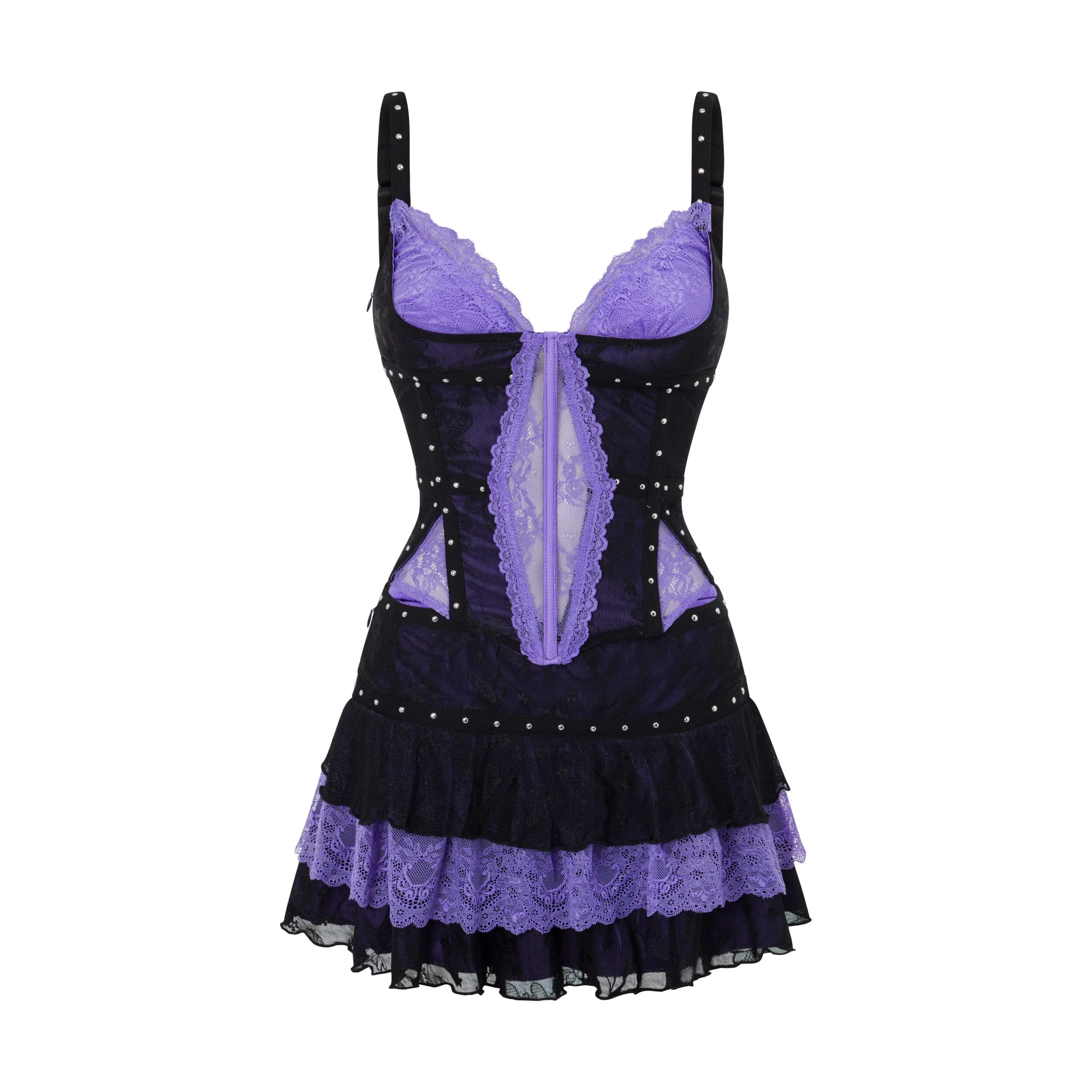 CARRINGTON MINI SKIRT PURPLE sold by Outcast Clothing product image thumbnail 5