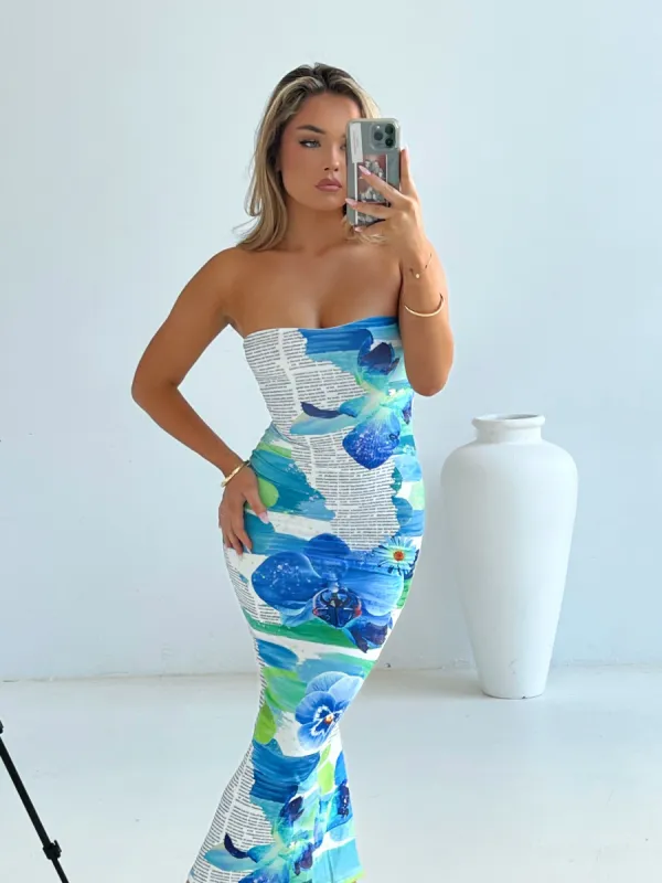 CAPRESE MAXI DRESS - OUTCAST EXCLUSIVES sold by Outcast Clothing