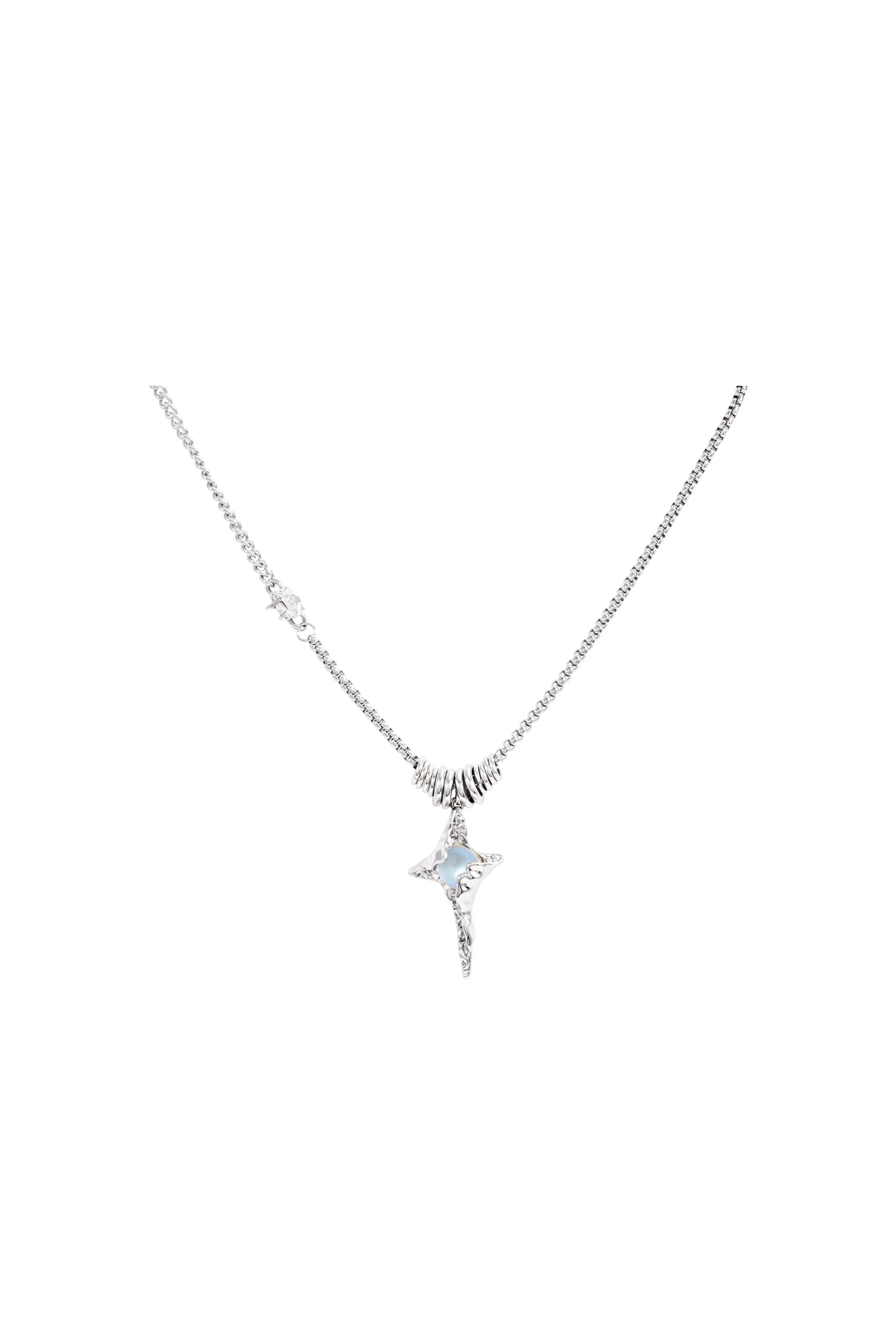 FANTASIA NECKLACE SILVER sold by Outcast Clothing