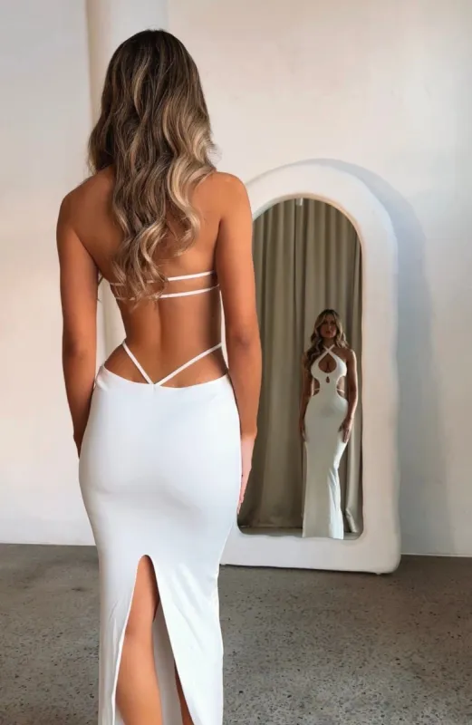 MELODY MAXI DRESS WHITE sold by Outcast Clothing