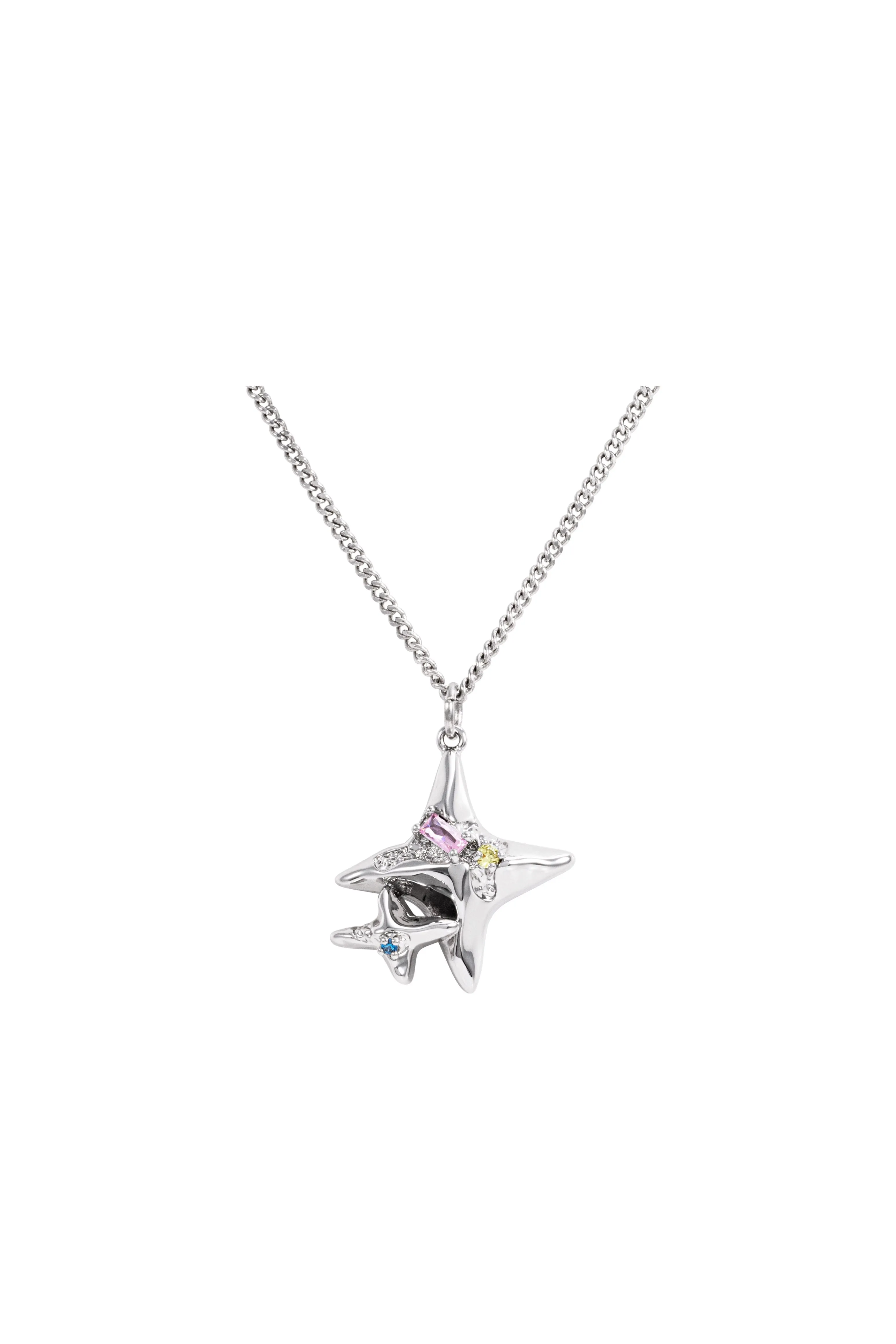 AURORA NECKLACE SILVER sold by Outcast Clothing product image thumbnail 3