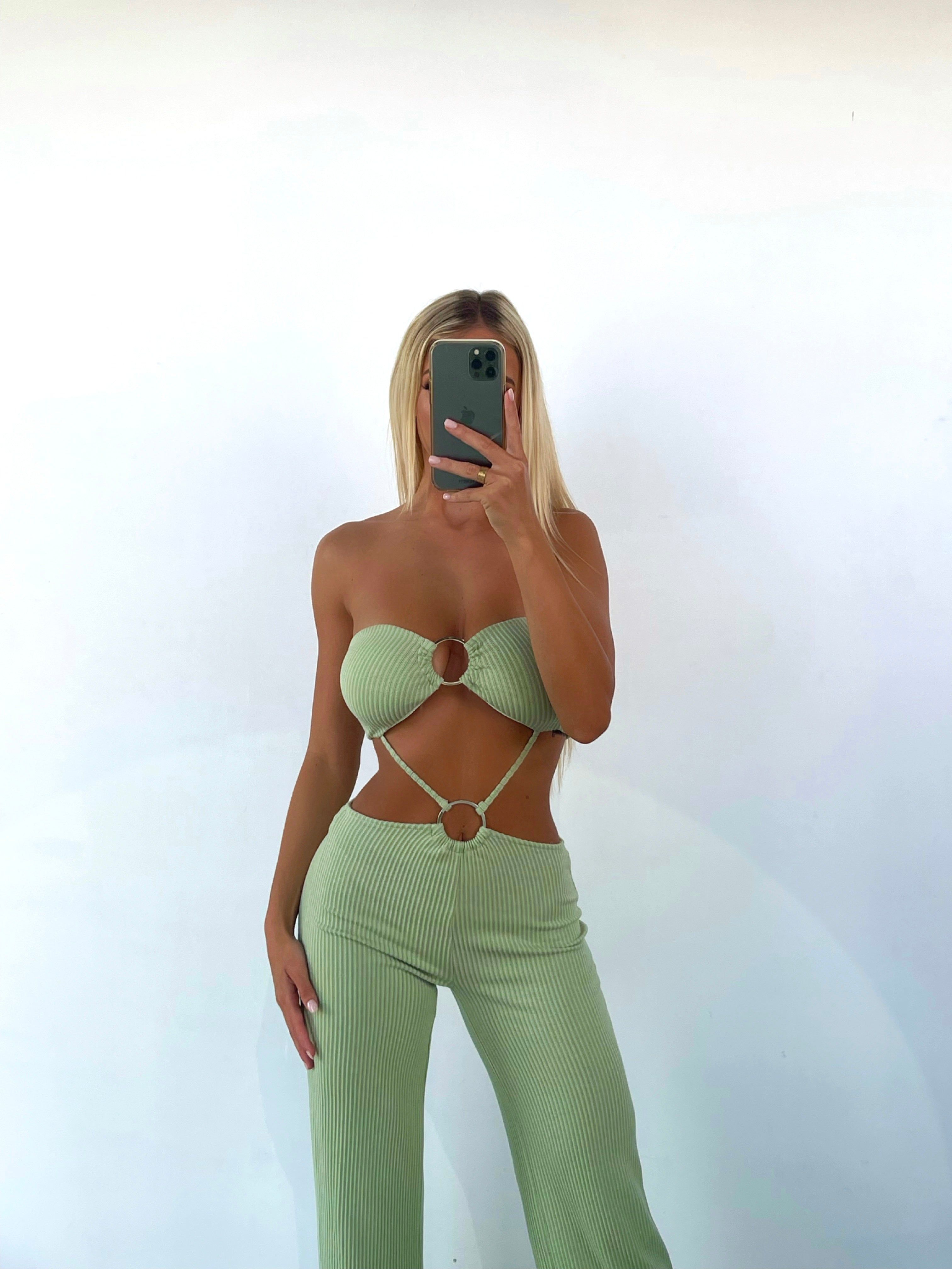 KAYLEE JUMPSUIT SAGE - OUTCAST EXCLUSIVES sold by Outcast Clothing product image thumbnail 5