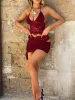 AINSLEY CROP TOP CHERRY RED sold by Outcast Clothing