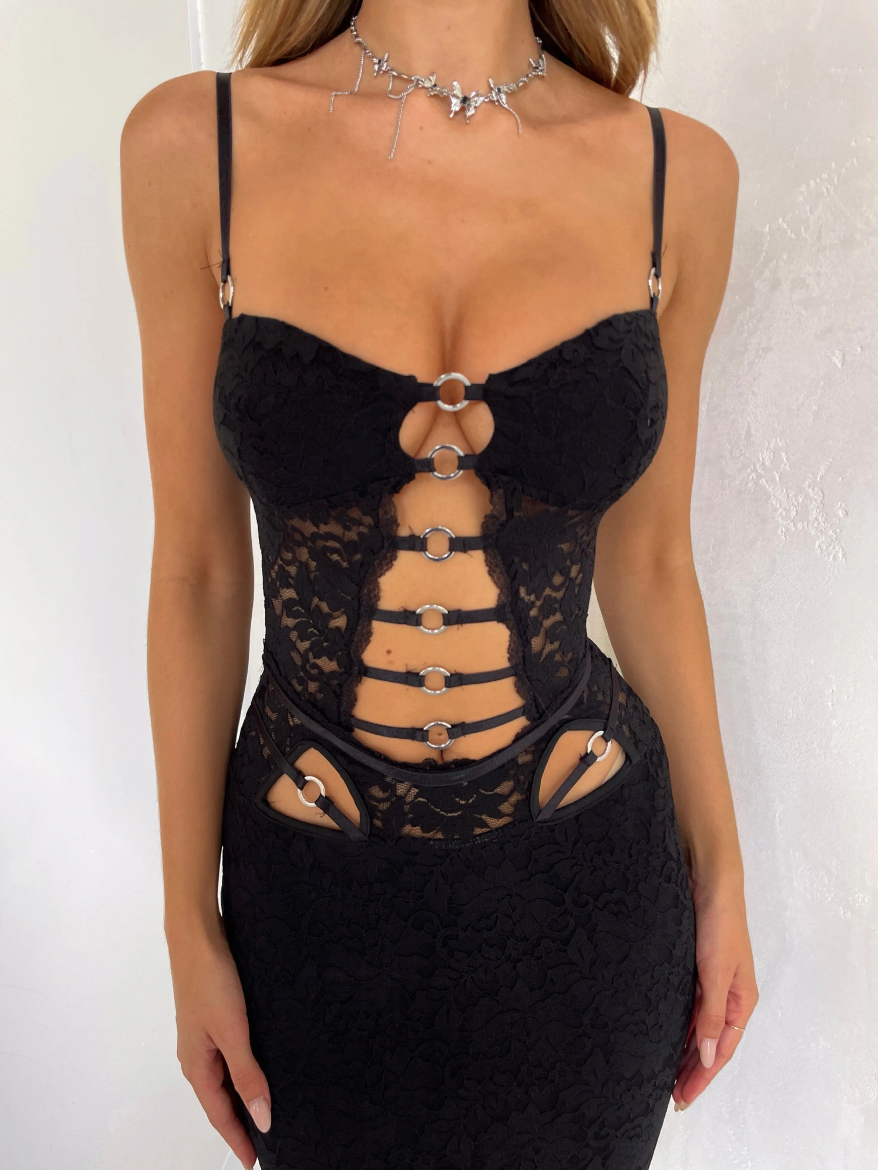 MOONRISE MAXI DRESS BLACK sold by Outcast Clothing product image thumbnail 3