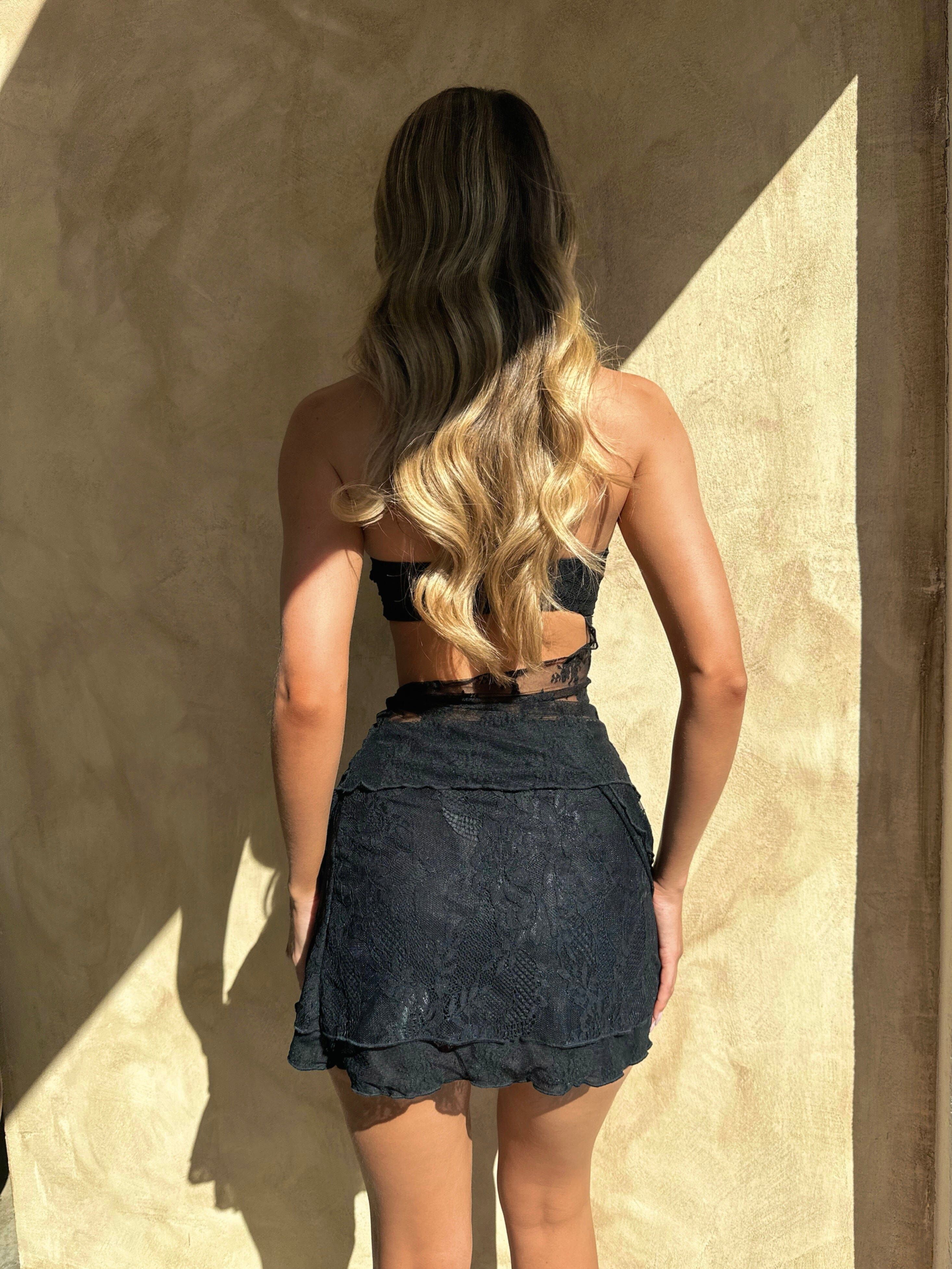 JULIA MINI SKIRT BLACK sold by Outcast Clothing product image thumbnail 3