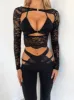 ADELINE TOP BLACK sold by Outcast Clothing