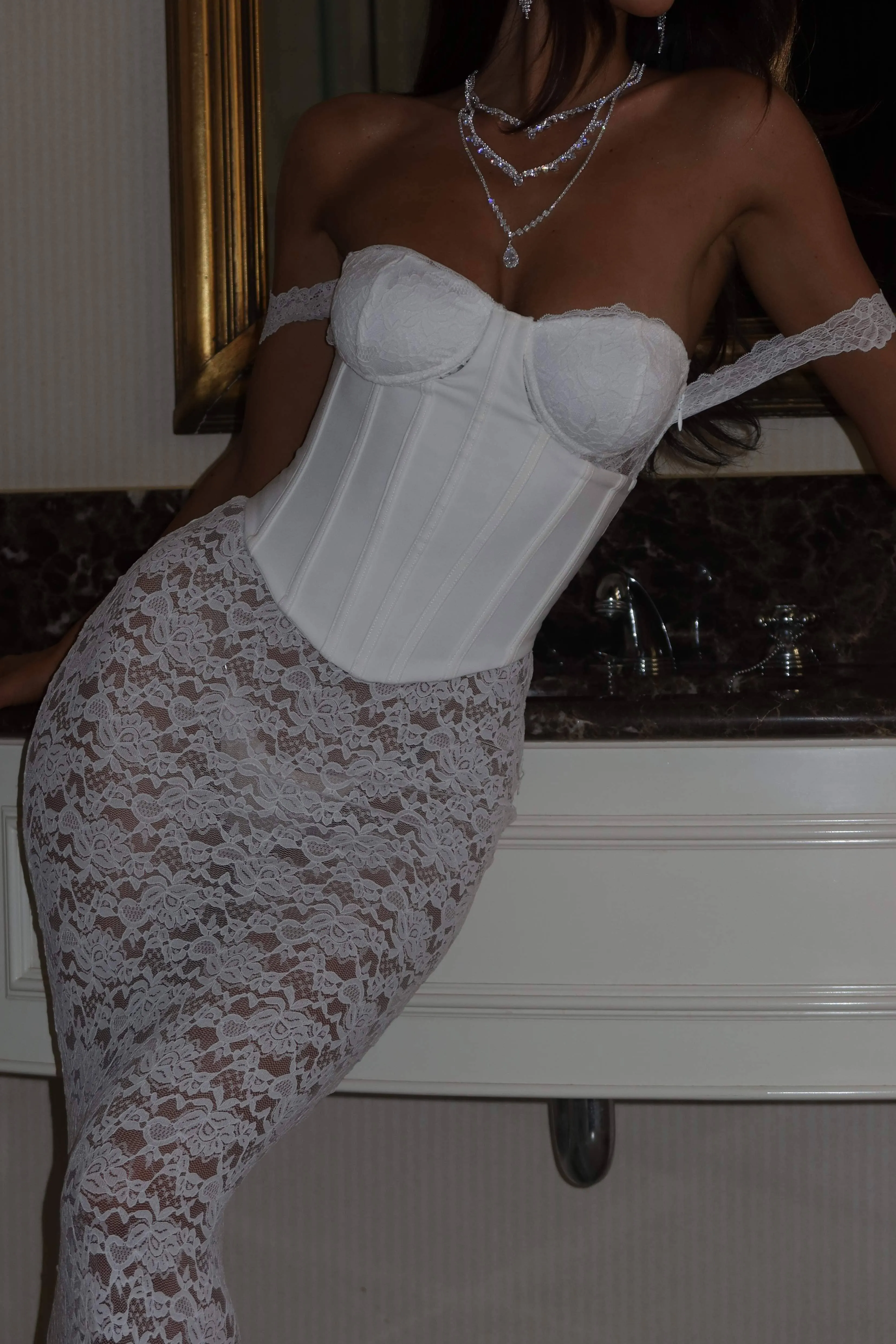 ZANA MAXI DRESS WHITE sold by Outcast Clothing product image thumbnail 2