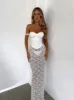 ZANA MAXI DRESS WHITE sold by Outcast Clothing