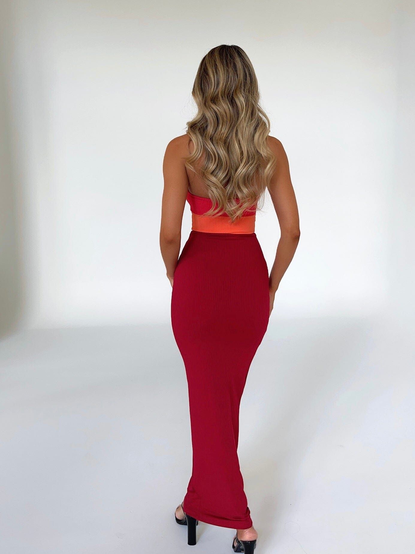 RUBY MAXI DRESS SANGRIA - OUTCAST EXCLUSIVES sold by Outcast Clothing product image thumbnail 3