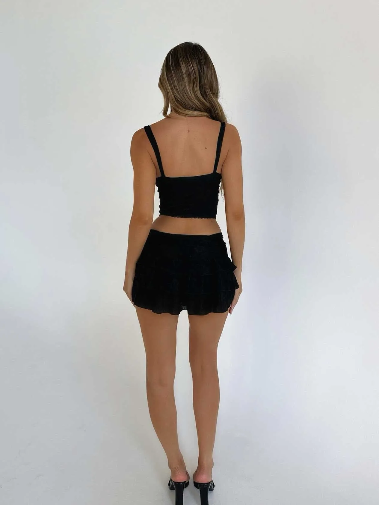 ARIANNE MINI SKIRT BLACK sold by Outcast Clothing product image thumbnail 4