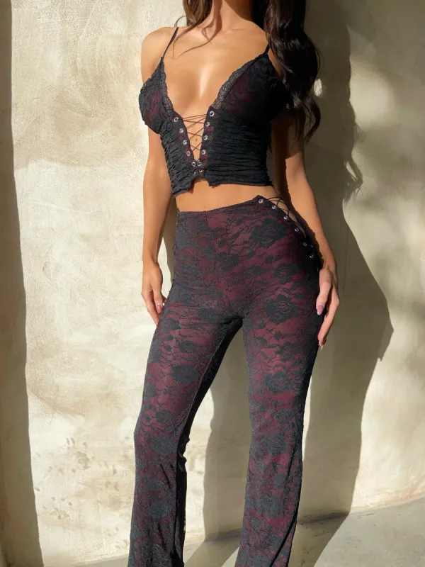 MORGAN TOP BLACK sold by Outcast Clothing