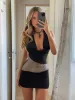 CRIMSON MINI DRESS BLACK sold by Outcast Clothing