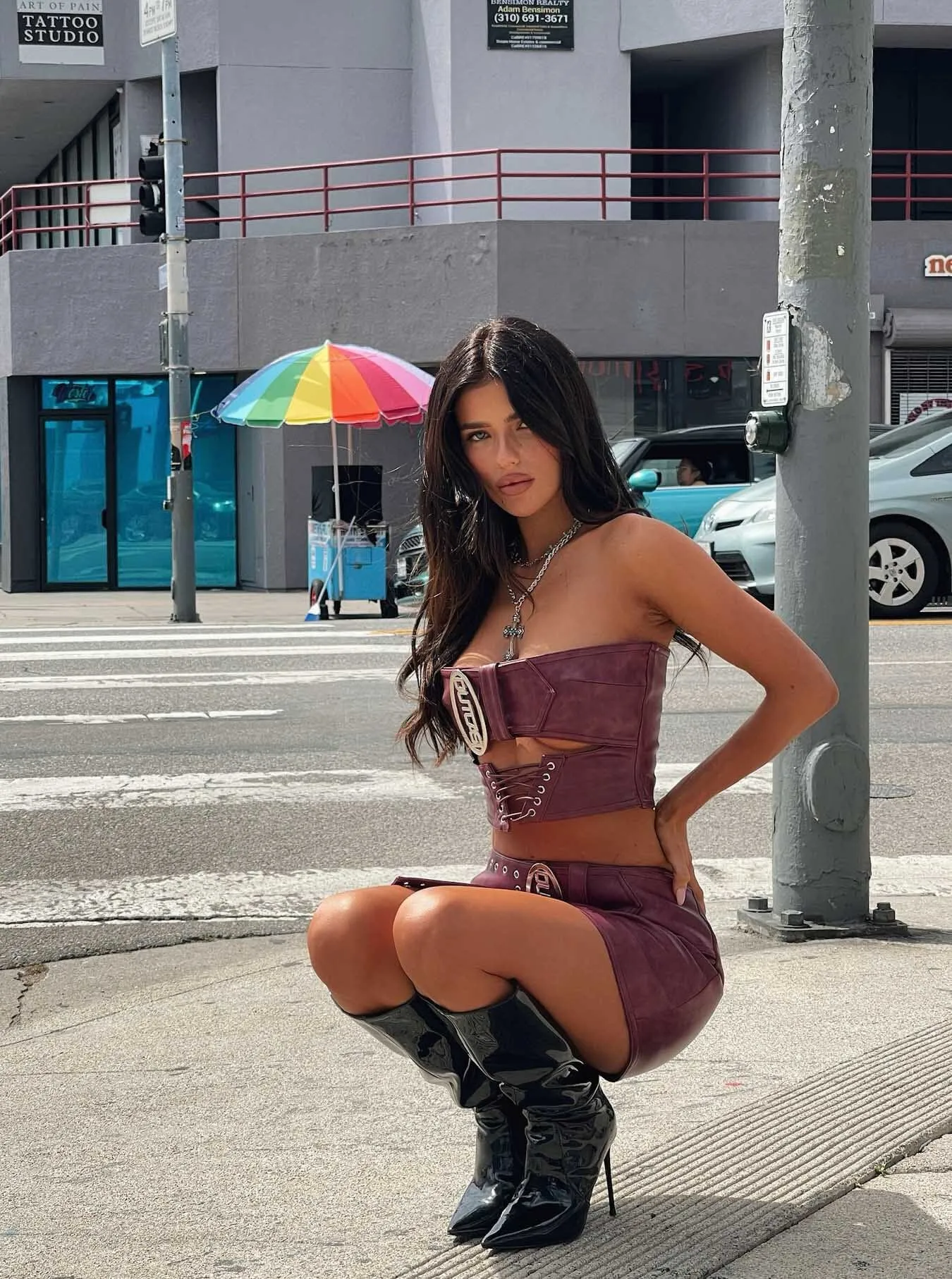 SCORPIO MINI SKIRT sold by Outcast Clothing product image thumbnail 3