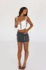 AMBUSH MINI SKIRT WASHED BLACK DENIM sold by Outcast Clothing
