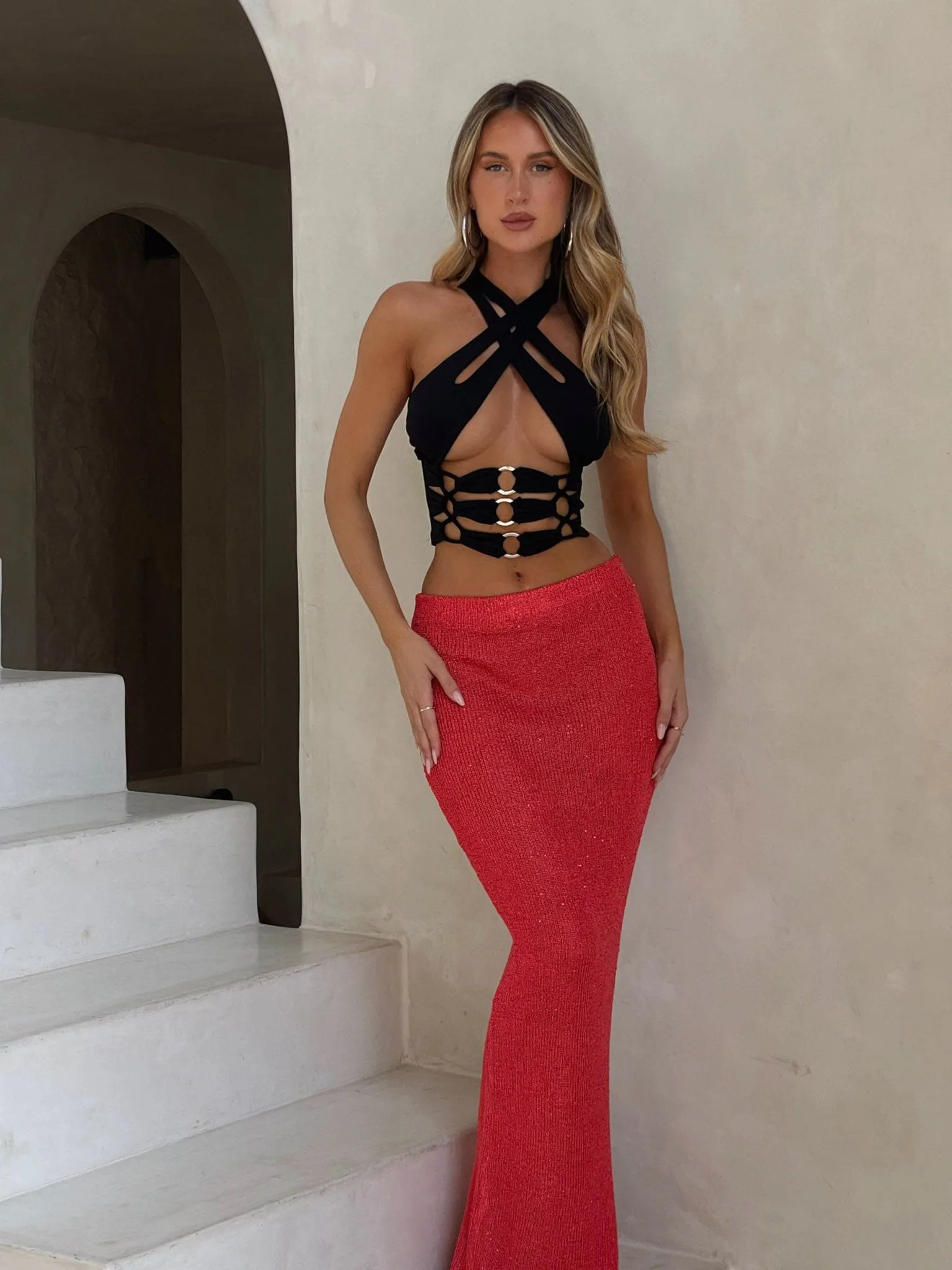 EVERA TOP BLACK sold by Outcast Clothing product image thumbnail 3