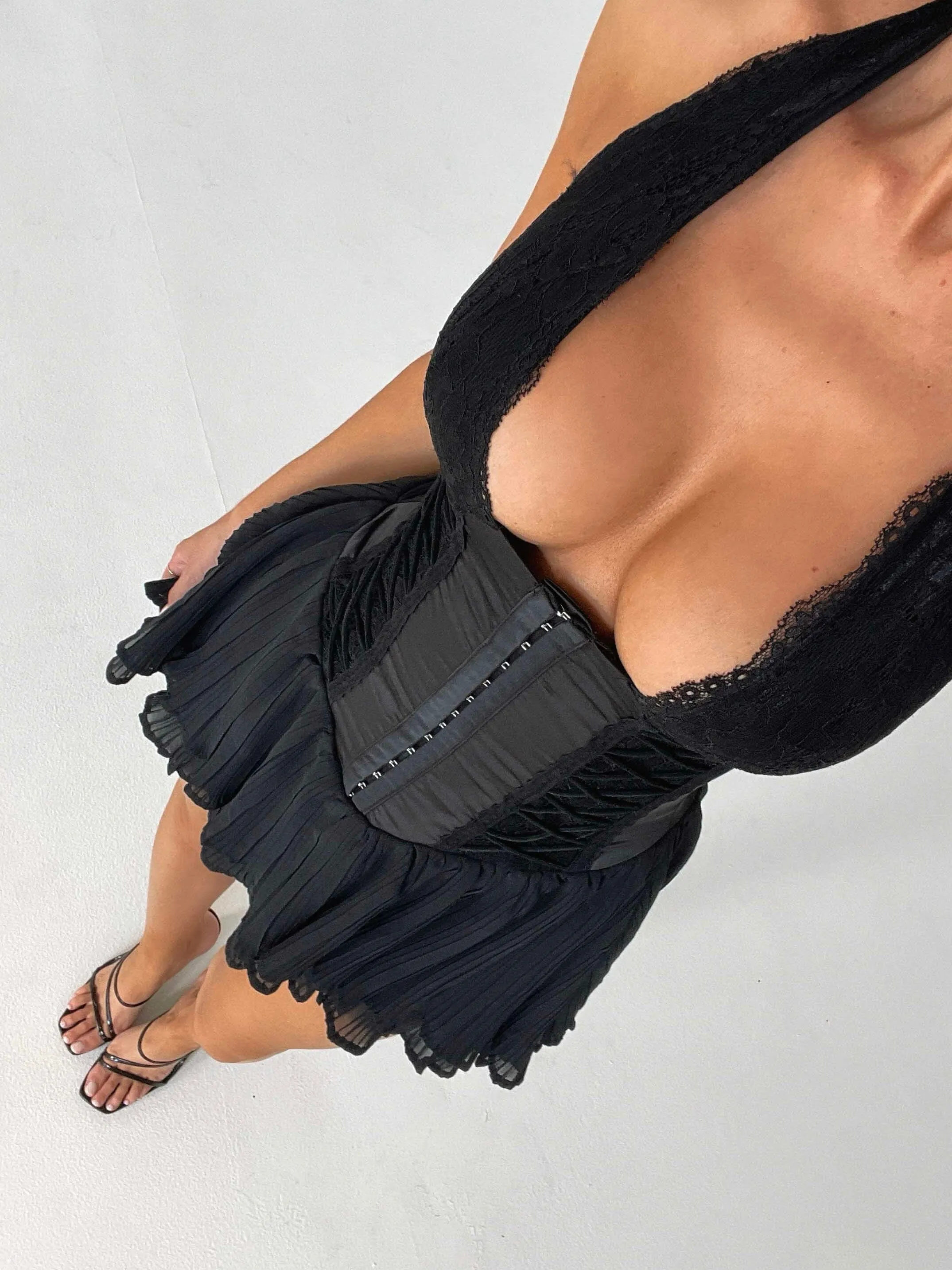 MON AMOUR MINI DRESS BLACK sold by Outcast Clothing