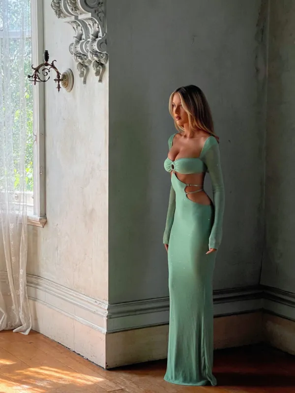 KORI MAXI DRESS MINT sold by Outcast Clothing