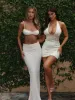 AMARA CROP TOP CREAM sold by Outcast Clothing
