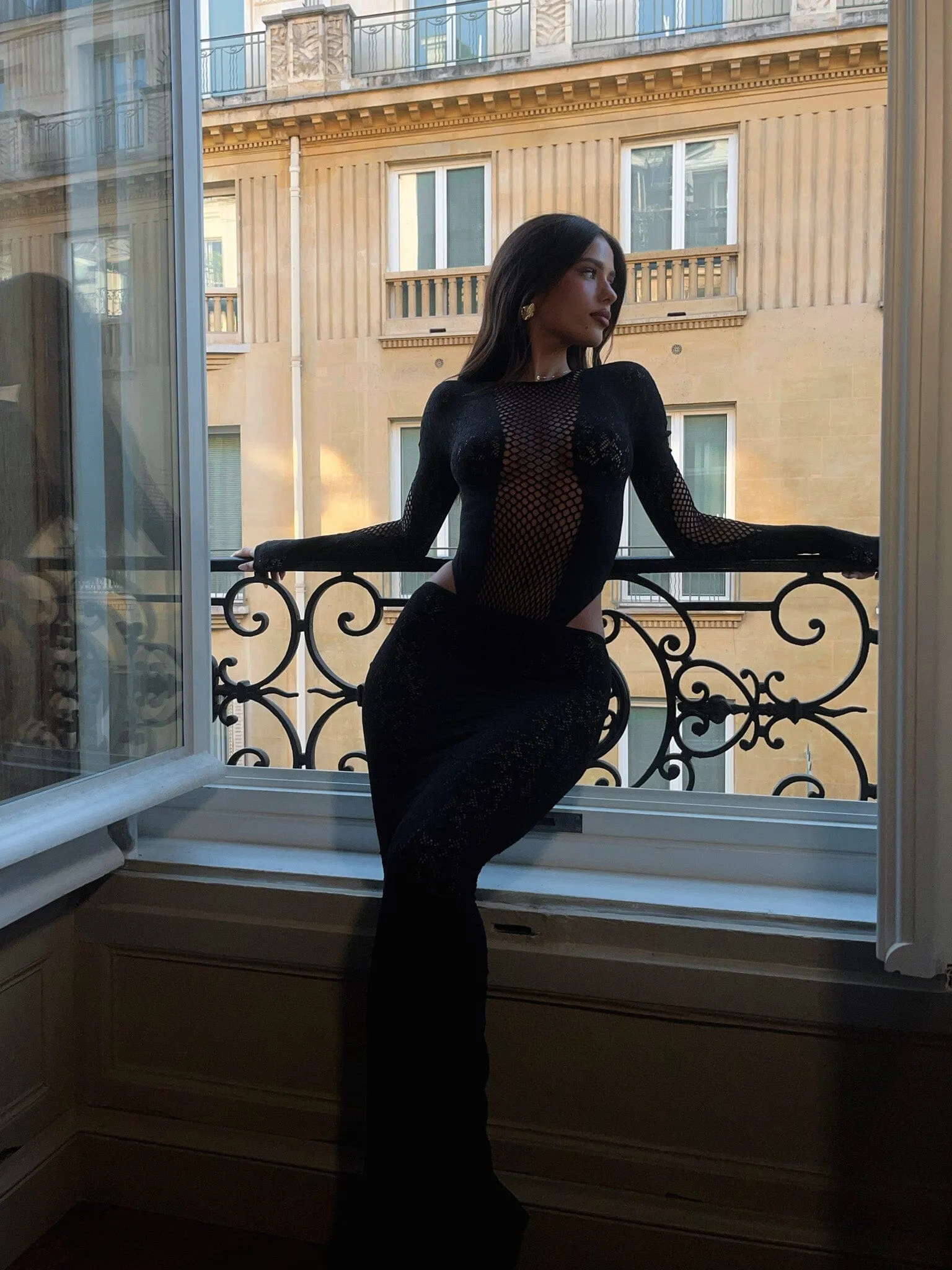 KERENSA MAXI SKIRT BLACK sold by Outcast Clothing product image thumbnail 4