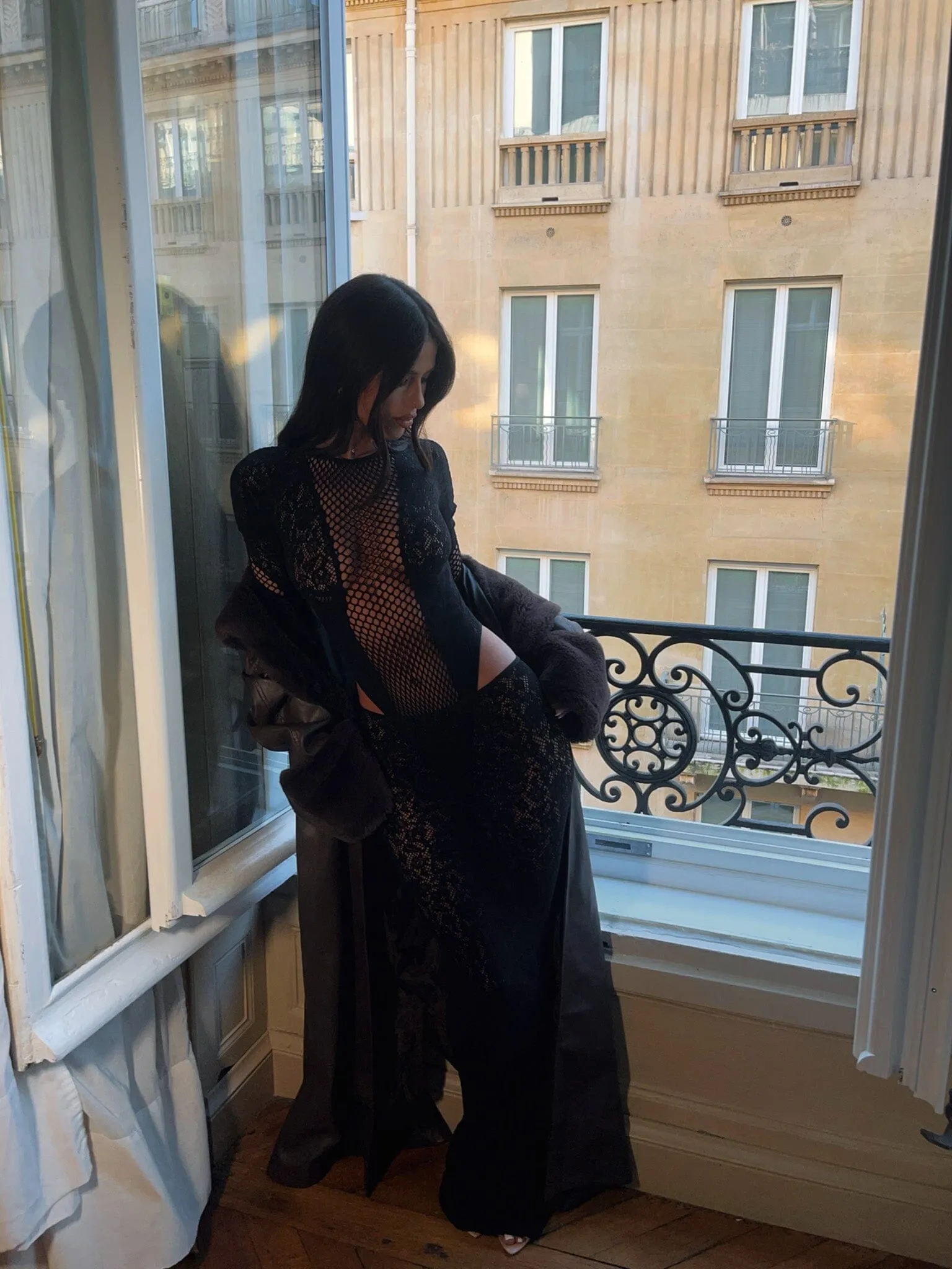 KERENSA MAXI SKIRT BLACK sold by Outcast Clothing product image thumbnail 5