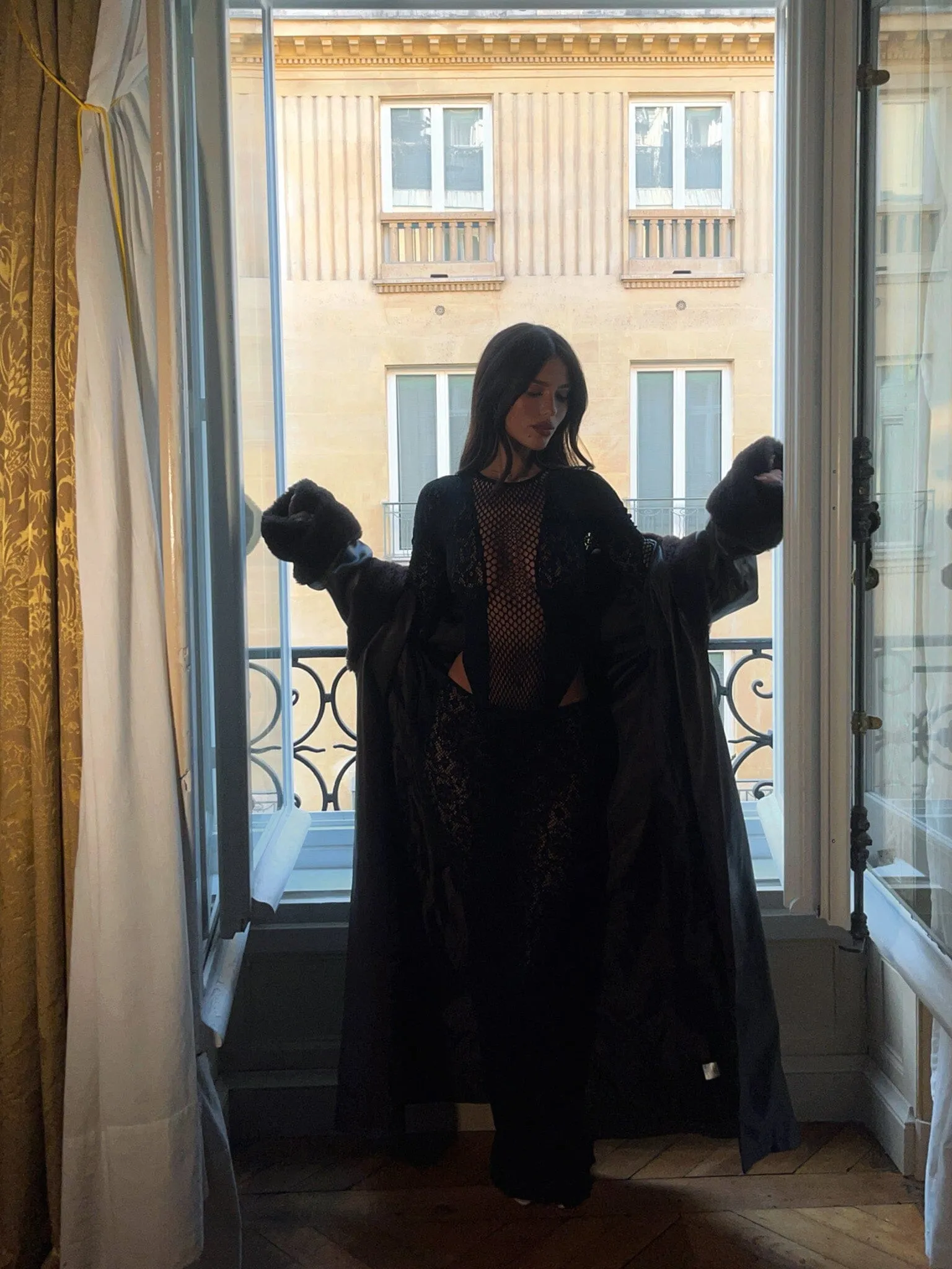 KERENSA MAXI SKIRT BLACK sold by Outcast Clothing product image thumbnail 2