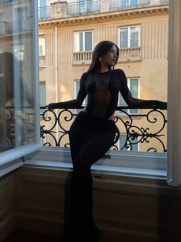 KERENSA BODYSUIT BLACK sold by Outcast Clothing