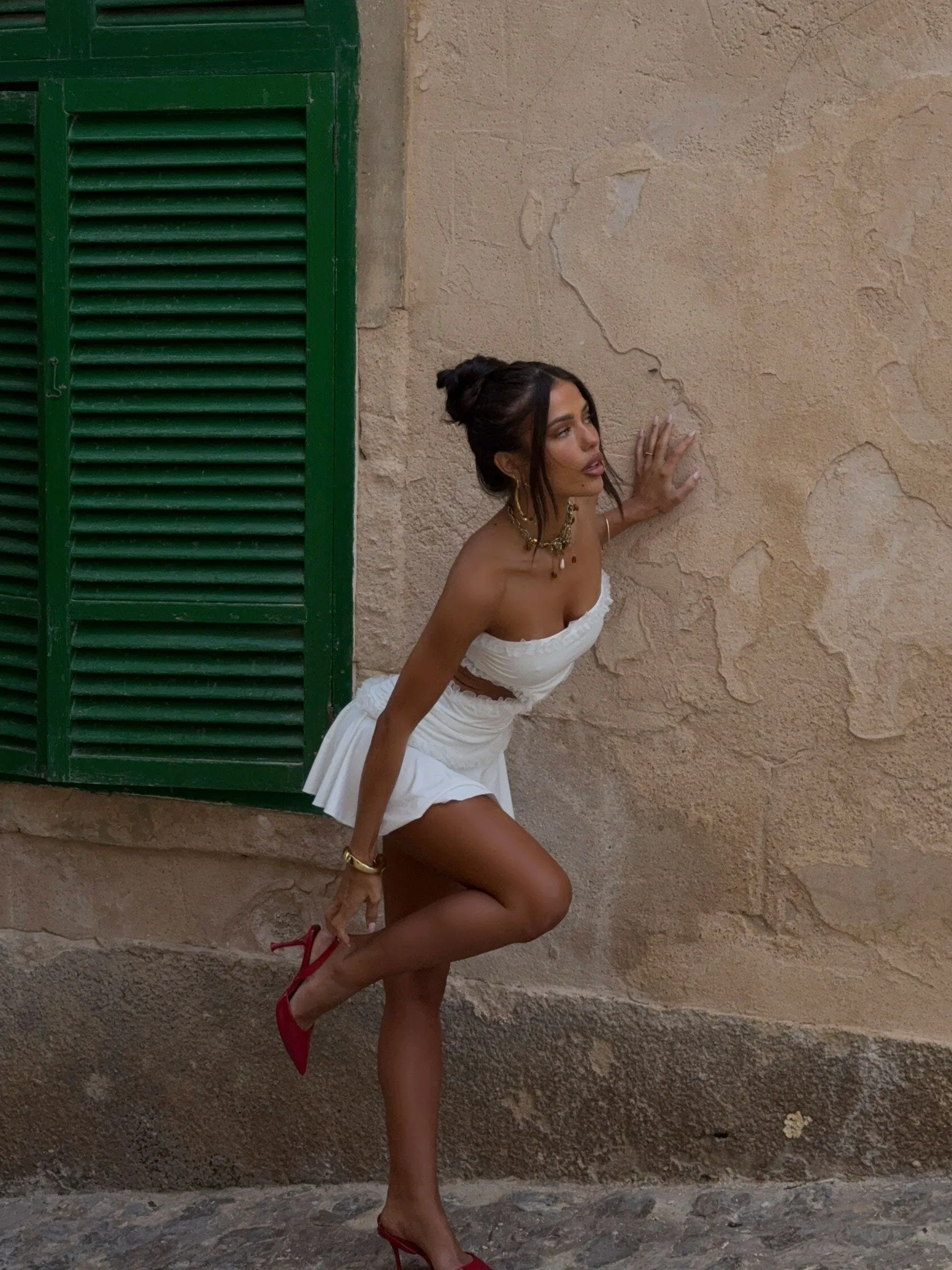 LIU MINI DRESS IVORY sold by Outcast Clothing product image thumbnail 3