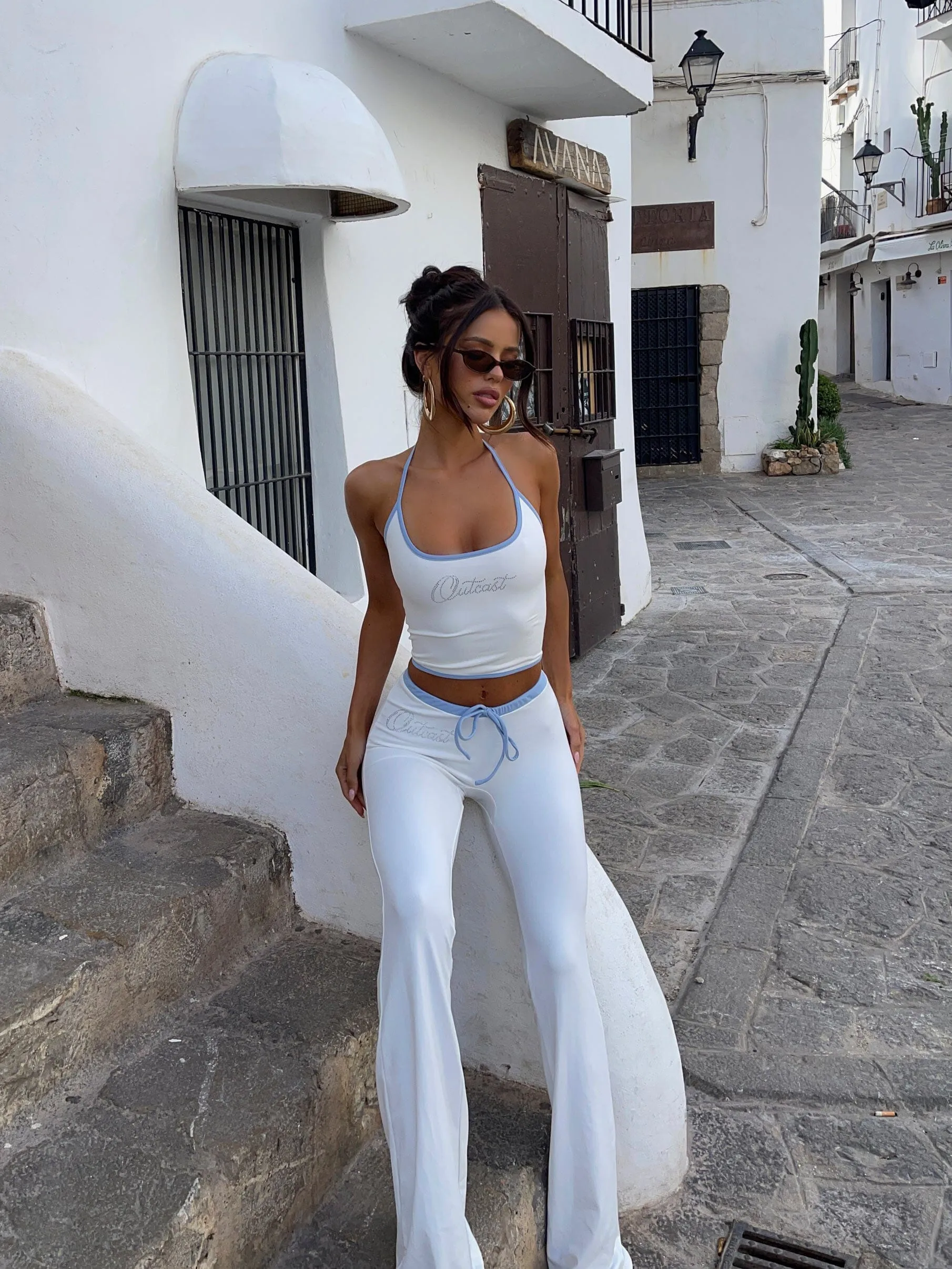 MAEVA PANT WHITE sold by Outcast Clothing