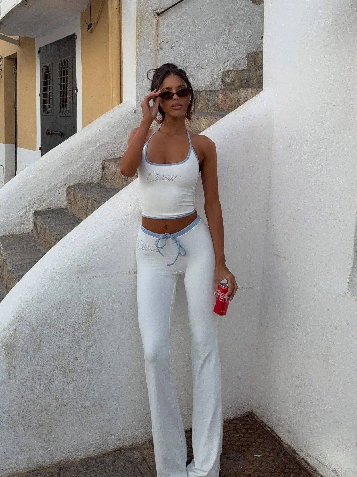 MAEVA PANT WHITE sold by Outcast Clothing product image thumbnail 4