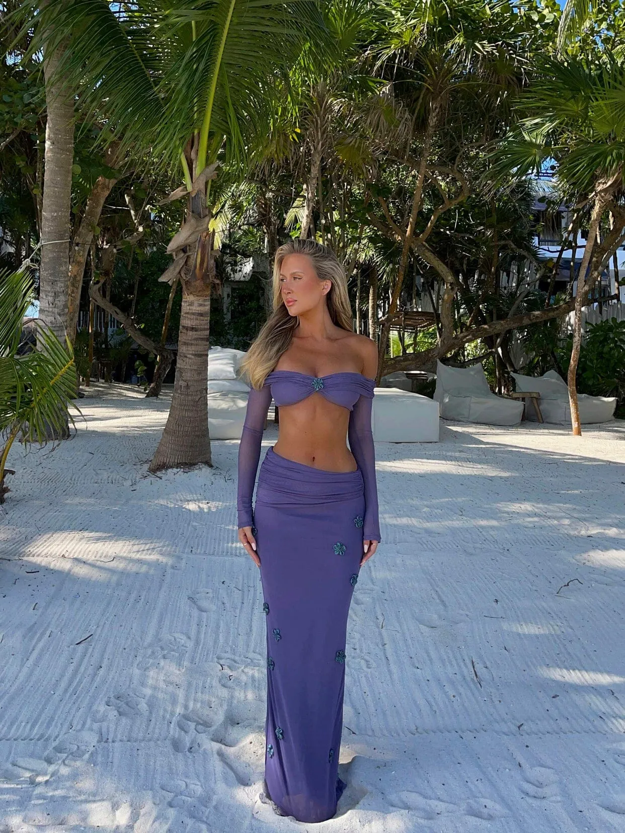 ROZELI TOP DUSTY PURPLE sold by Outcast Clothing product image thumbnail 4