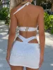 MARI MINI DRESS WHITE sold by Outcast Clothing