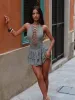 ROCHELE MINI DRESS SAGE sold by Outcast Clothing