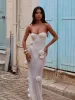 ANIKA MAXI DRESS IVORY sold by Outcast Clothing
