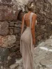 IDA MAXI DRESS TAN sold by Outcast Clothing