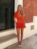 NIA MINI DRESS RED sold by Outcast Clothing