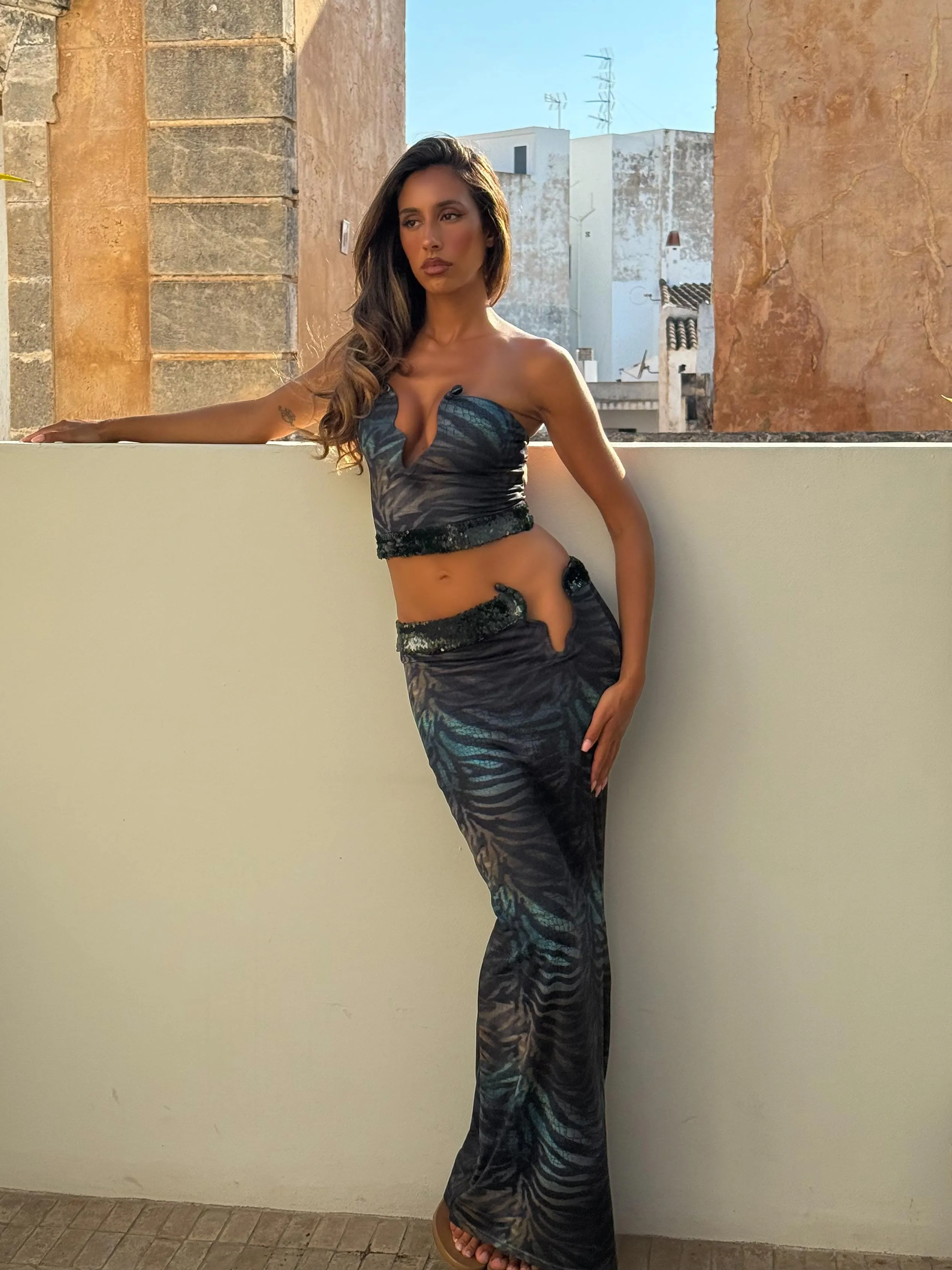 MILLIEA MAXI SKIRT MIELE sold by Outcast Clothing