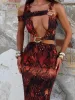FIALA MAXI DRESS NARANJA sold by Outcast Clothing