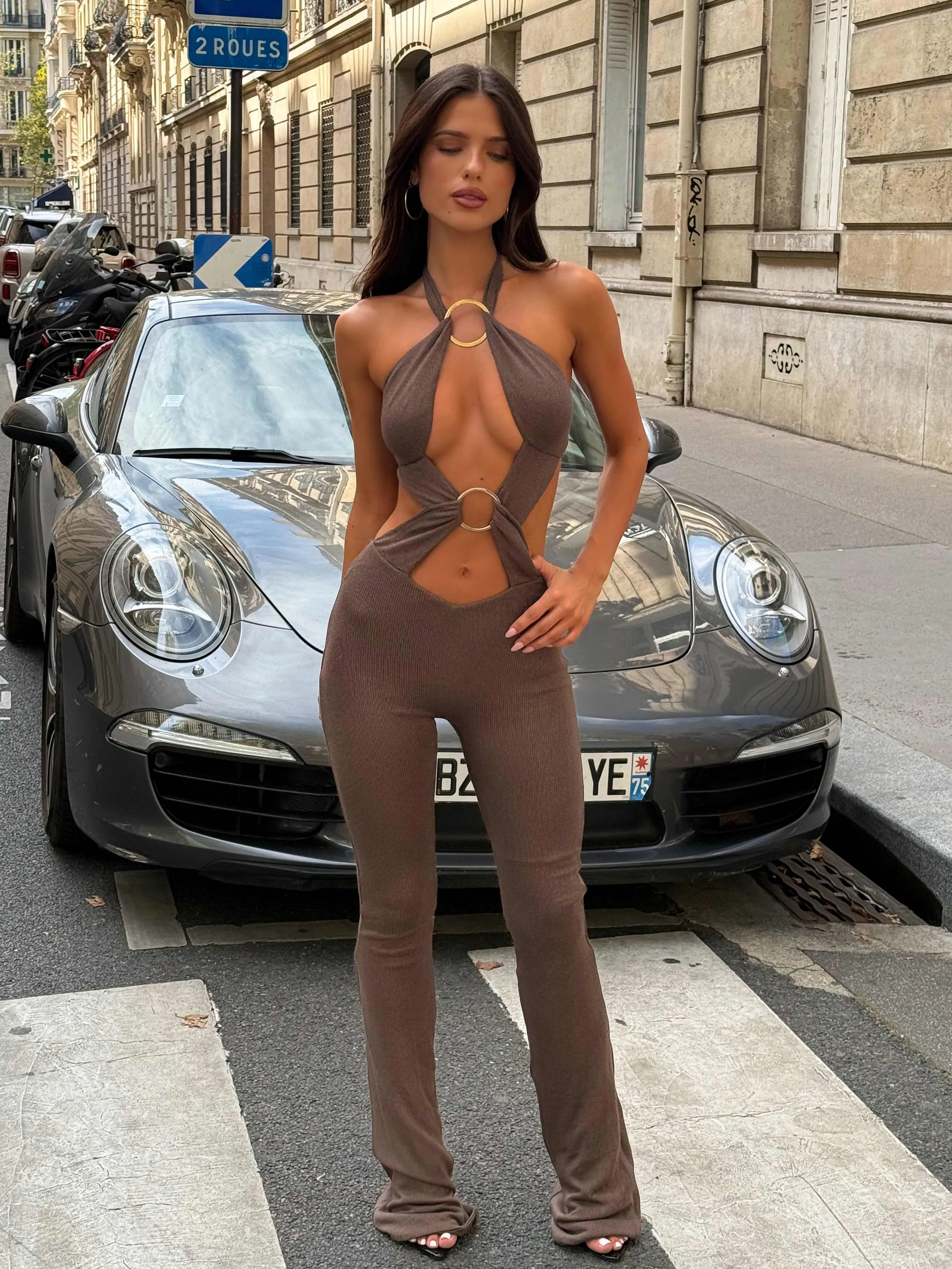 MERI JUMPSUIT CHOCOLATE sold by Outcast Clothing product image thumbnail 3