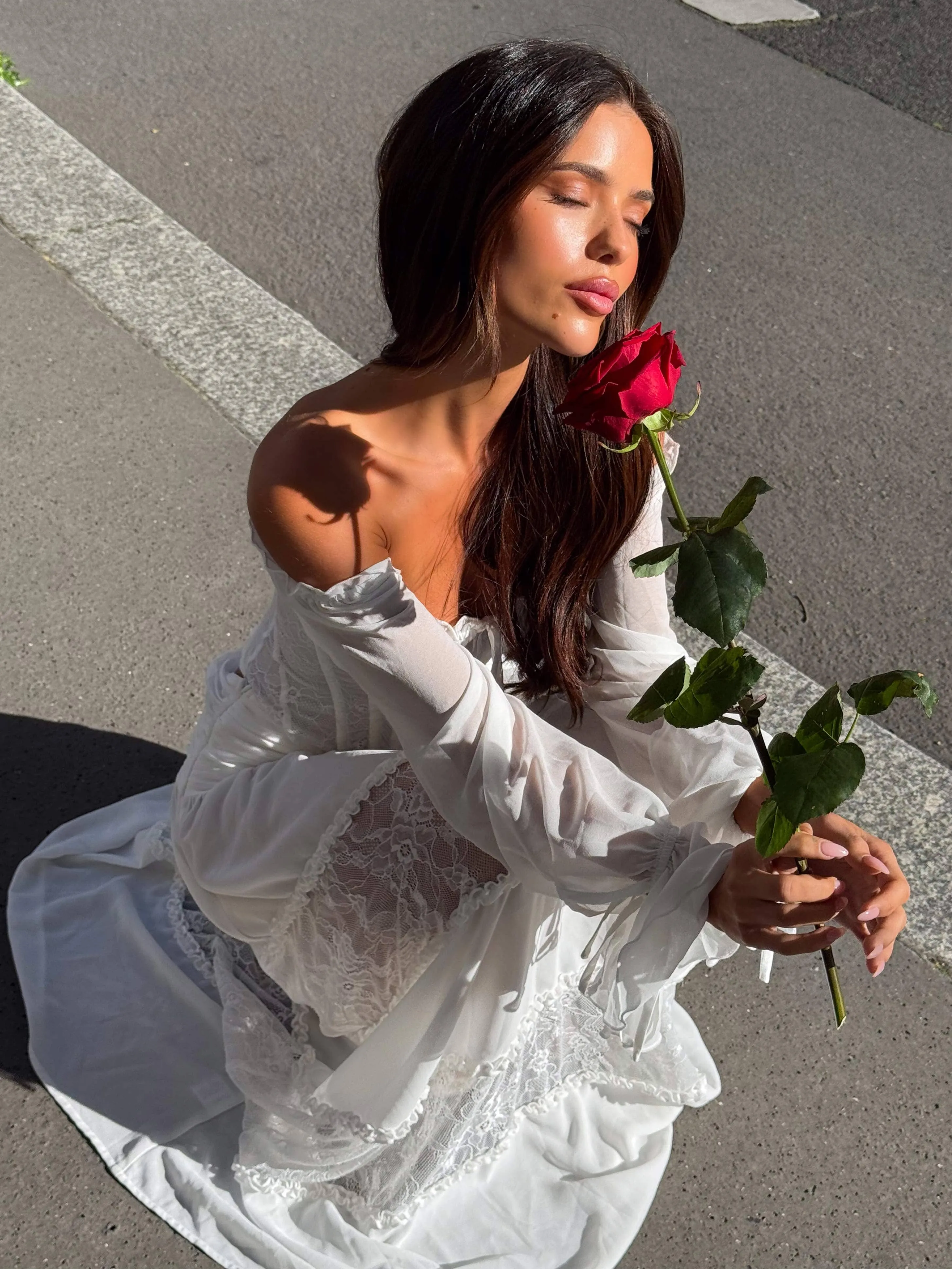 SOLALNES SKIRT WHITE sold by Outcast Clothing product image thumbnail 4