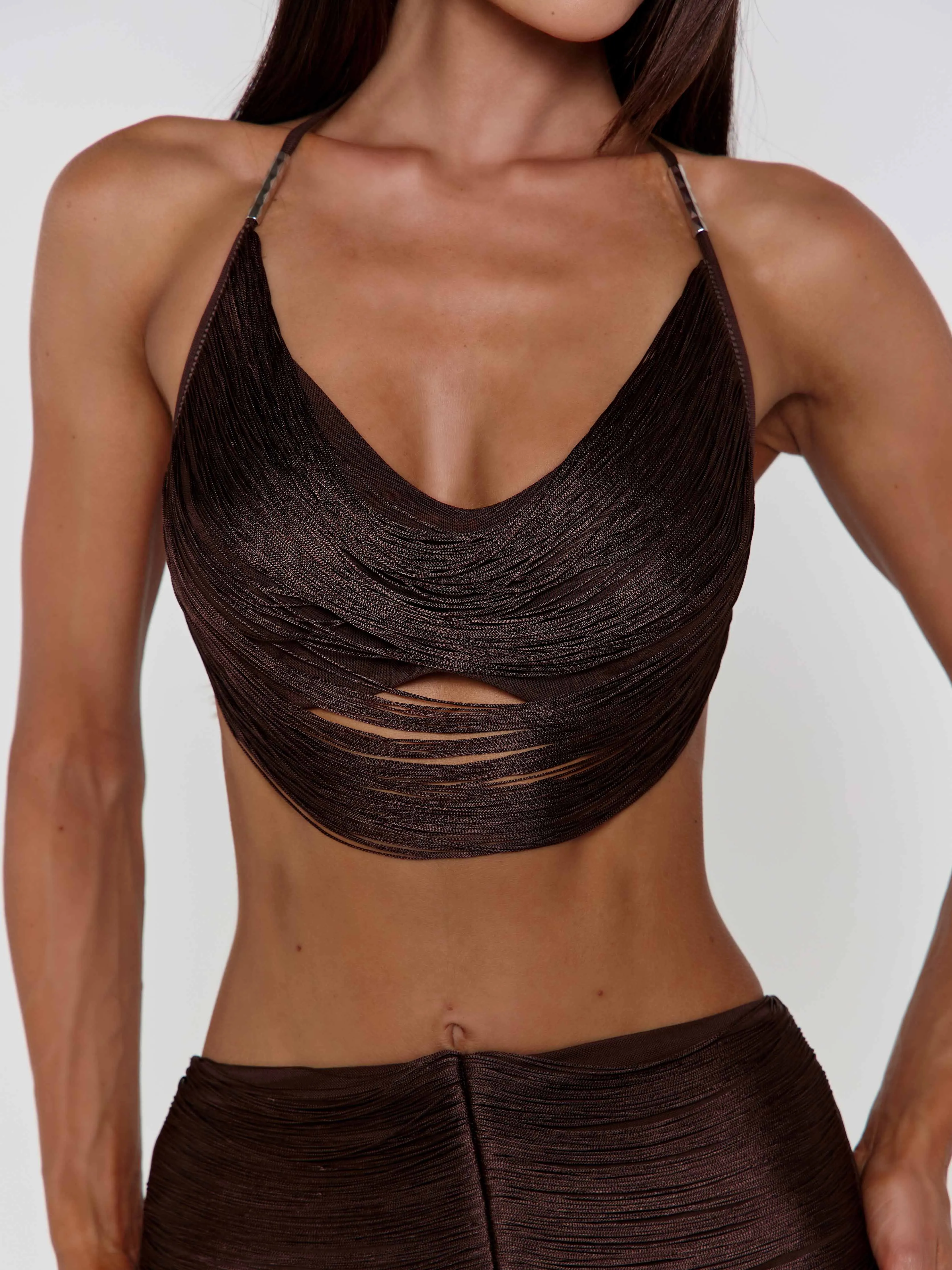 ELIANA TOP BROWN sold by Outcast Clothing product image thumbnail 4