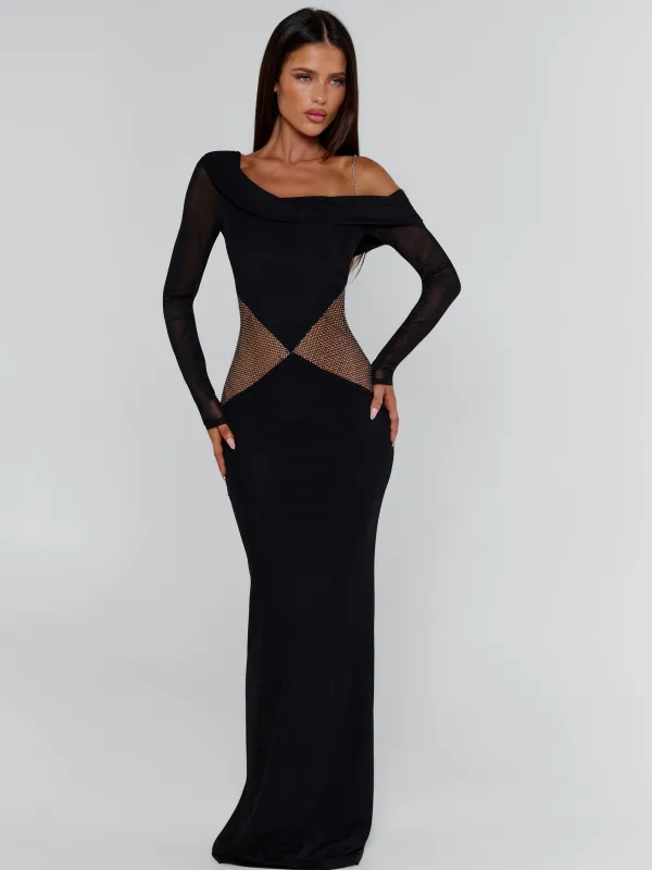 LUMINA MAXI DRESS BLACK sold by Outcast Clothing